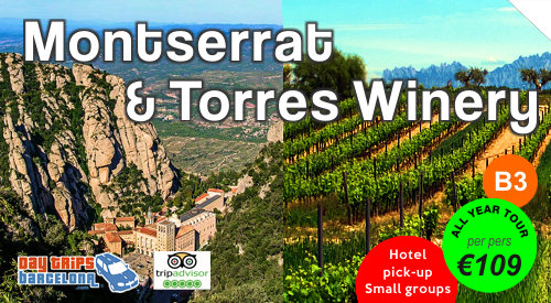 Montserrat and Wine tours Barcelona