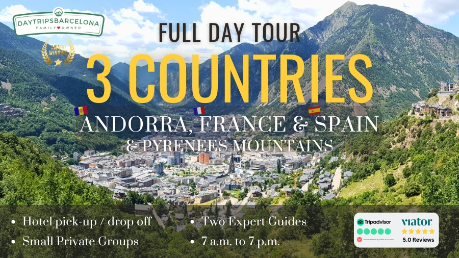 Andorra day tour from Barcelona - visit France and Pyrenees - Small groups